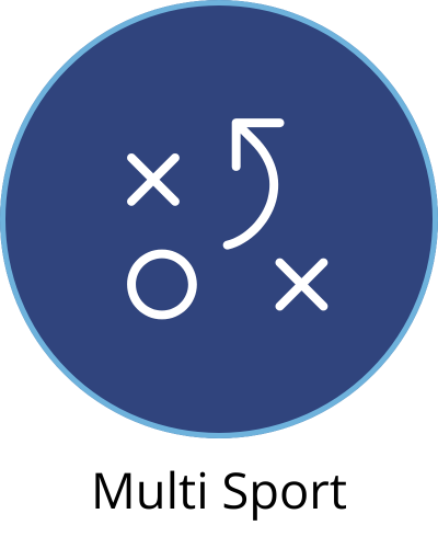 MULTISPORT navy circle button (png)